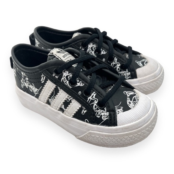 Adidas Disney Goofy Nizza Sneakers Shoes Unisex Size 6K